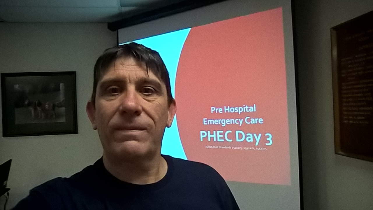Red Cross PHEC course in Christchurch