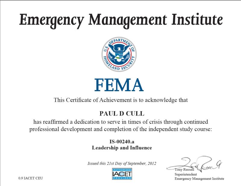 Leadership and Influence Certificate