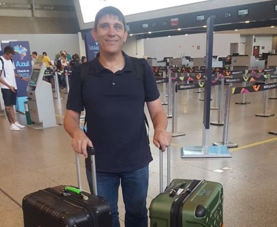 Paul at Rio airport
